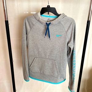 Women’s grey Nike hoodie